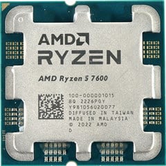 CPU AMD Ryzen 5 7600 CPU AM5 AMD Ryzen 5 7600 (6C/12T @ 3.8GHz) AM5 - CeX (UK): - Buy, Sell, Donate